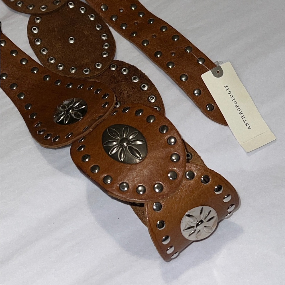 NWTS Z&L EUROPE CONCHO WESTERN BELT (M/L) - Picture 9 of 11